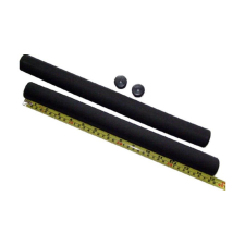 Velotech extra hosszú szivacs markolat, 2 x 380 mm, fekete kerékpár kormány