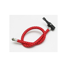 Velotech pumpacső, 6 mm x 45 cm, M6, textil borítású, autós fejjel kerékpár és kerékpáros felszerelés