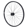 VELOX 27,5" MTB első kerék, Maxx 25 tubeless ready, fekete, Shimano M475 agy, 6 csavaros tárcsa, elektromos kerékpár kompatibilis, 25C felni, 32 küllő VELOX Bicikli alkatrészek Kerékpár alkatrészek Kerékpár kerekek