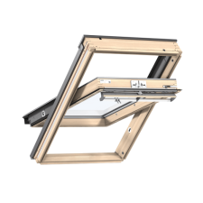 Velux TETŐTÉRI ABLAK, 3 RÉTEGŰ ÜVEGES, FELSŐ KILINCCSEL, 114X160CM építőanyag
