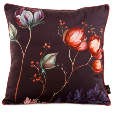  Velvet13 bársony párnahuzat Téglavörös 45x45 cm lakástextília