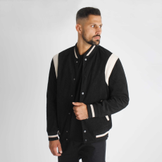  Velvet Bomber Jacket - fekete bomberdzseki - Méret: XXL