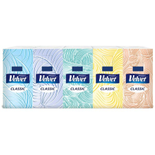 VELVET Classic 10 × 10, 3 rétegű higiéniai papíráru
