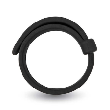 Velvor Velv&apos;Or Jason - állítható, szilikon péniszgyűrű (fekete) péniszgyűrű