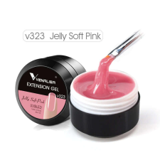  Venalisa Builder gel 15 ml V323/Jelly soft pink (hosszabbító zselé) műköröm zselé