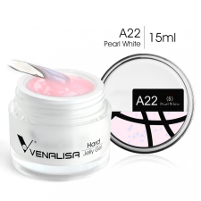  Venalisa Jelly Építőzselé/Builder Gel - A22 Pearl White 15ml műköröm zselé