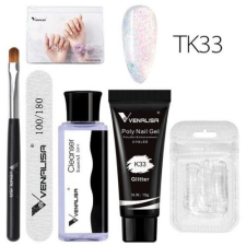 Venalisa Poly Gel Kezdő szett TK33 lakk zselé