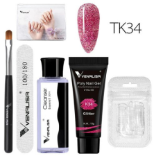 Venalisa Poly Gel Kezdő szett TK34 lakk zselé