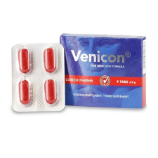  Venicon - étrendkiegészítő kapszula fériaknak (4db) péniszgyűrű