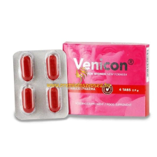 Venicon FOR WOMEN NŐI VÁGYFOKOZÓ TABLETTA - 4 DB vágyfokozó