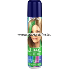 Venita 1 Day Color 1 napos kimosható ammóniamentes hajszínező spray 50ml 3 Spring Green hajfesték, színező