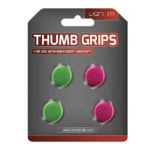 VENOM Nintendo Switch Kiegészítő Thumb Grips Pink és Zöld (4-PACK), VS4917 videójáték kiegészítő
