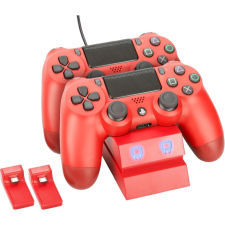 VENOM PS4 Twin Docking Station piros tápegység
