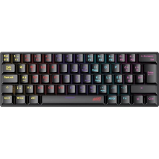 VENTARIS Lissgard RGB Blue Switch Mechanical Gamer Keyboard Black HU billentyűzet