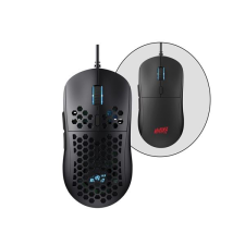VENTARIS M800 Honeycomb gamer egér cserélhető borítással fekete (G-MS920) (G-MS920) egér