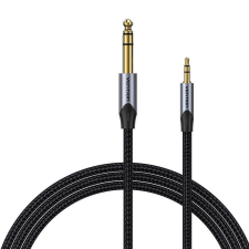 Vention 3,5mm TRS jack - 6,35mm jack kábel 5m szürke (BAUHJ) (BAUHJ) kábel és adapter