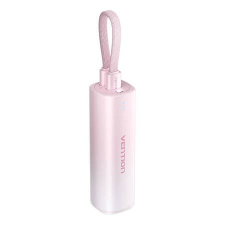 Vention 5000mAh Power Bank + USB-C - Lightning kábel pink (FHWR0) (FHWR0) power bank