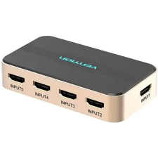 Vention 5 in 1 Out HDMI kapcsoló arany kábel és adapter