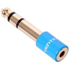 Vention 6,3mm Jack Male to 3,5mm Female Audio Adapter - kék kábel és adapter