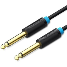 Vention 6.3mm Jack Male to Male Audio Cable 3m Black kábel és adapter