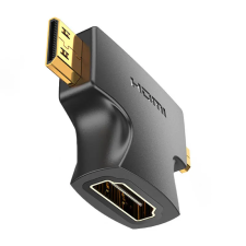 Vention AGFB0 2in1 HDMI anya - Mini/Micro HDMI apa Adapter kábel és adapter