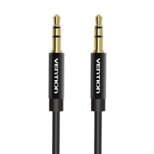 Vention audiokábel 3.5mm 0,5m metál fekete (BAGBD) kábel és adapter
