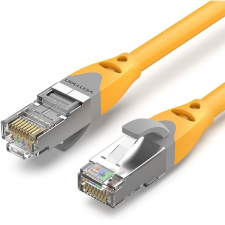 Vention Cat.6A SFTP Patch Cable, 3m, sárga kábel és adapter