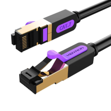 Vention Cat.7 SFTP hálózati kábel 1m fekete (ICDBF) (ICDBF) kábel és adapter