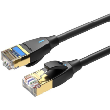 Vention Cat.8 SFTP Patch Cable Slim, 3m, fekete (IKIBI) kábel és adapter