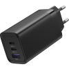 Vention FEDB0-EU GaN 2x USB-C / USB-A Háólózati töltő - Fekete (65W)