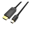 Vention HAHBG mini DisplayPort apa - HDMI 4K apa Kábel 1.5m - Fekete (HAHBG)