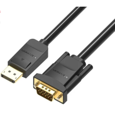 Vention HBLBH DisplayPort - VGA Kábel 2m - Fekete kábel és adapter