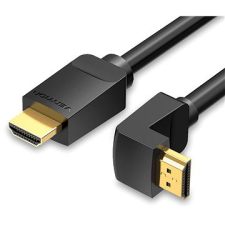 Vention HDMI 2.0 derékszögű kábel 270 fok 1,5 m fekete kábel és adapter
