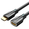 Vention HDMI 2.1 Hosszabbító Fekete 1.5m AHBBG
