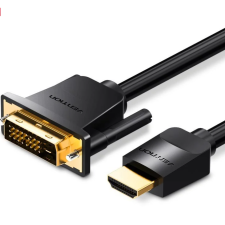  Vention HDMI -> DVI, (fekete), 1,5m, kábel kábel és adapter
