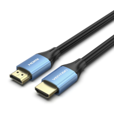 Vention hdmi/m - hdmi/m (4k, hd, alu, kék), 1,5m, kábel kábel és adapter