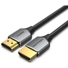 Vention hdmi/m - hdmi/m, (ultravékony,szürke alu), 2m, kábel kábel és adapter