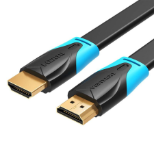 Vention lapos HDMI kábel 2m fekete (VAA-B02-L200) kábel és adapter