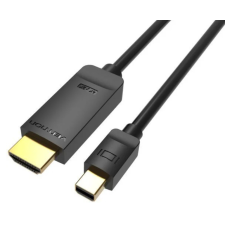 Vention mini Displayport 4K -> HDMI, (fekete), 3m, kábel kábel és adapter