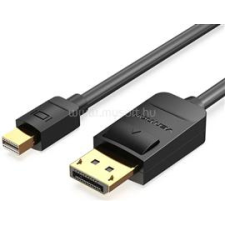 Vention mini Displayport -> Displayport 2m kábel (fekete) (HAABH) kábel és adapter