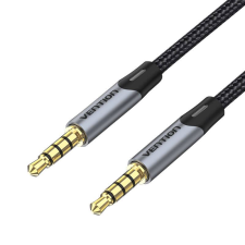 Vention TRRS 3.5mm Aux kábel 1,5m szürke (BAQHG) (BAQHG) kábel és adapter
