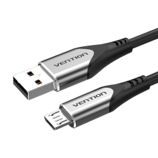 Vention USB 2.0 A - Micro-B kábel 3A 0,25m szürke (COAHC) kábel és adapter