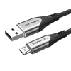 Vention USB 2.0 cable to Micro-B USB Vention COAHF 1m (Gray)