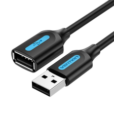 Vention USB 2.0 hosszabító kábel 0,5m fekete (CBIBD) (CBIBD) kábel és adapter