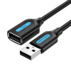 Vention USB 2.0 hosszabító kábel 5m fekete (CBIBJ) (CBIBJ)