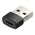 Vention USB 2.0 male USB-C Female adapter Vention CDWB0 fekete PVC