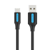 Vention USB 2.0 USB-A to USB-C cable 1,5m Black COKBG