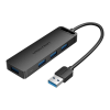 Vention USB 3.0 4 portos HUB 0,15m fekete (CHLBB) (CHLBB)