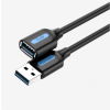 Vention usb-a 3.0/m - usb-a 3.0/f, (hosszabbító,pvc), 2m, kábel