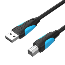 Vention USB-A - USB-B nyomtató kábel 3m fekete (VAS-A16-B300) (VAS-A16-B300) kábel és adapter